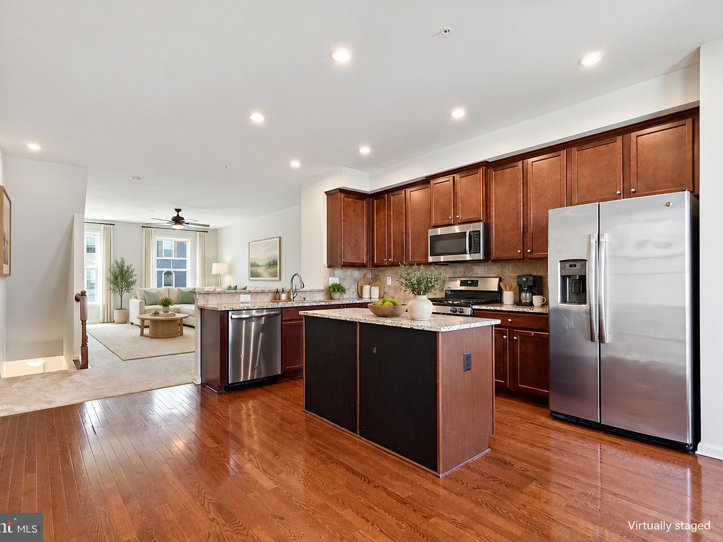 Kitchen · Open living